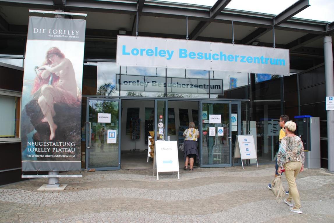 Paradiesisch Wohnen - Loreley Sankt Goarshausen Eksteriør bilde