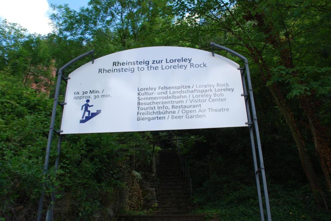 Paradiesisch Wohnen - Loreley Sankt Goarshausen Eksteriør bilde